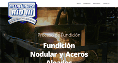 Desktop Screenshot of metalurgicario3.com.ar